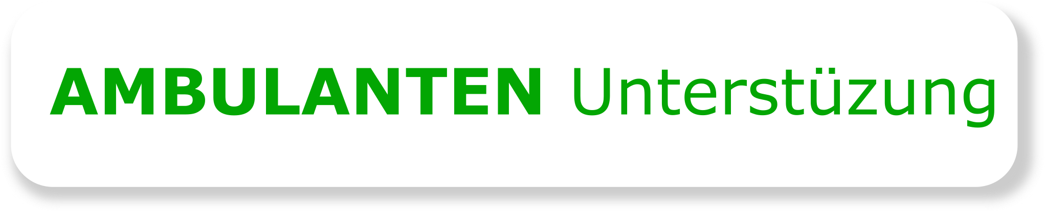 Ambulante Unterstüzung